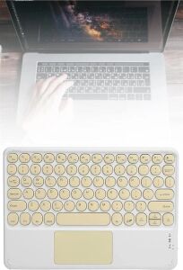 Bluetooth Touchpad Klavye 10.9 Inch Kablosuz Wifi Q Klavye Slim