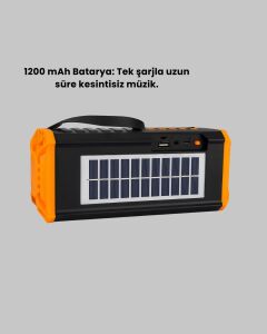 J-Ipox P520 Taşınabilir Bluetooth Hoparlör Güçlü Ses + Radyo