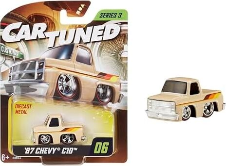 Entertaintment Cartuned S3 1987 Chevy C10 - Krem Rengi Custom Araba
