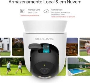 MC510 | 2k Qhd Dış Mekan Güvenlik Kamerası | 360° Görüş | Renkli Gece Görüşü | Akıllı Takip | IP65 Hava Koşullarına Dayanıklı | Microsd & Bulut Depolama | Smartthings, Google Home, Alexa