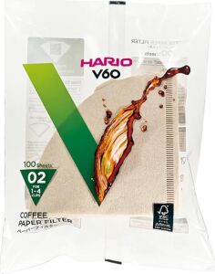 V60 02 Dripper Filtresi Natürel (100 Adet)