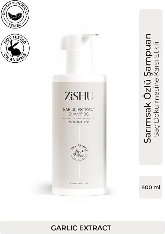 Zishu Sarımsak Özlü Saç Dökülmesine Karşı Şampuan 400 ml