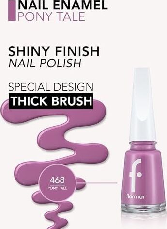 Nail Enamel Yüksek Pigmentli & Parlak Bitişli Oje FNE-468 Tale