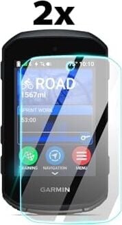 Garmin Edge 550-850 Gps Bisiklet Bilgisayarı Için Ipg Anti-Glare Parlama Önleyici Mat Ekran Koruyucu (2 Adet)