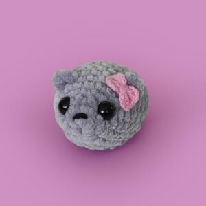 Sad Hamster Amigurumi Tığ Kiti Örgü Seti