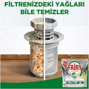 Platinum Bulaşık Makinesi Deterjanı Kapsülü/tableti 30 Yıkama