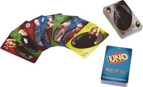 Mattel Games Uno Harry Potter™ Unoò Harry Potter™ Kart Oyunu, Film Temalı 112 Kartlık Deste, 7 Yaş ve Üzeri Için FNC42