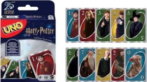 Mattel Games Uno Harry Potter™ Unoò Harry Potter™ Kart Oyunu, Film Temalı 112 Kartlık Deste, 7 Yaş ve Üzeri Için FNC42