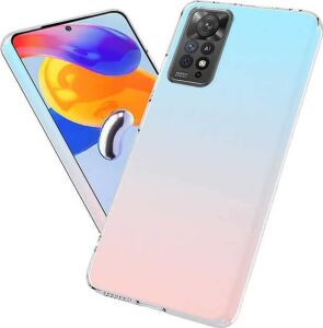 Xiaomi Redmi Note 11 Pro 4g/5g ile Uyumlu Kılıf Şeffaf Silikon Kamera Korumalı 3D