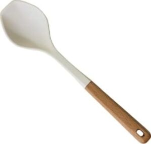 1 Adet Kepçe Spatula Çizmez Isıya Dayanıklı,beyaz