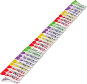 New-Max Elite Lale Desenli Silikon Mandal, Beyaz, 30 Adet