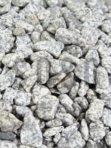 Natural Granit Dekoratif Çakıl Taşı, Gri Beyaz, 1-2 Cm, 3 Kg, Bahçe Peyzaj Saksı Akvaryum Teraryum Için Doğal Taş