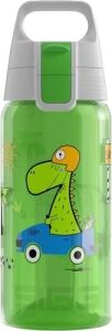 - Viva One Dino Race Çocuk Içecek Şişesi, Özel Sürüm, Gazlı Içecekler Için Uygundur, Sızdırmaz, Bulaşık Makinesinde Yıkanabilir, Bpa Içermez, Spor ve Okul, Mavi, 0,5 L