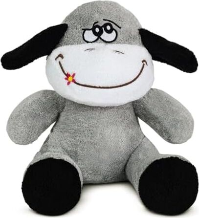 Ofis Hediyesi Tavşan 20-25 cm Figürlü Pelüş Ayıcık, 20 cm Teddy Bear,sevgiliye Hediye,ayı Teddy,peluş Ayıcık,plush Toys, (Eşek)