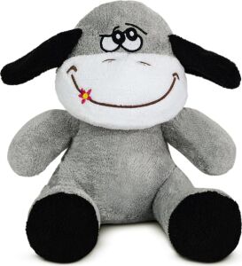 Ofis Hediyesi Tavşan 20-25 cm Figürlü Pelüş Ayıcık, 20 cm Teddy Bear,sevgiliye Hediye,ayı Teddy,peluş Ayıcık,plush Toys, (Eşek)
