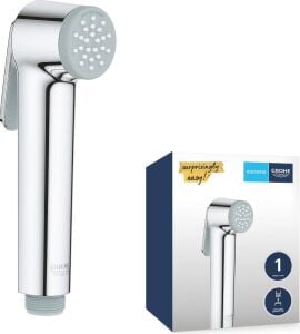 Taharet Spreyi 30 El Duşu, 1 Akışlı, Bide, Shattaf, Krom, 26351000