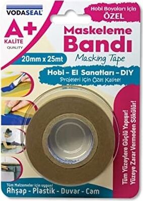 Maskeleme Bandı 20MMX25MT-A -Plus