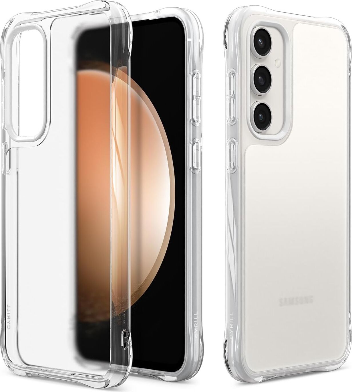 Galaxy S23 Fe ile Uyumlu Kılıf Ultrasheer Clear - ACS06387