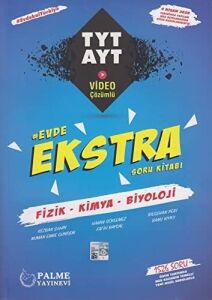 Palme Tyt Ayt Fizik Kimya Biyoloji Evde Ekstra Soru Kitabı (Kapak Değişebilir)