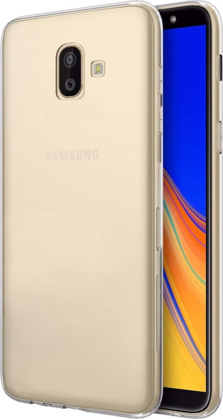 Galaxy J6 Plus Için Kılıf Transparent Soft Beyaz [galaxy J6 Plus ile Uyumlu Kılıf - Beyaz]