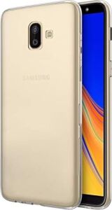 Galaxy J6 Plus Için Kılıf Transparent Soft Beyaz [galaxy J6 Plus ile Uyumlu Kılıf - Beyaz]