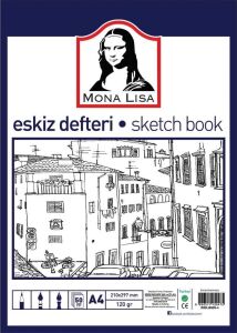 Mona Lisa Eskiz Defteri A4 120 gr 50 Yaprak BN05-4