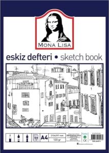 Mona Lisa Eskiz Defteri A4 120 gr 50 Yaprak BN05-4