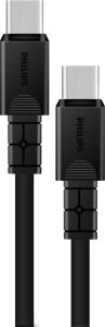 DLC3001 Usb-C Şarj ve Data Kablosu, 60W, Hızlı Şarj, 3A Yüksek Akım, 1 Metre, Dayanıklı Slikon Kablo (Siyah)