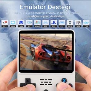 Taşınabilir Retro Oyun Konsolu - 3.5'' IPS Ekran, 21.000 Oyun ve Arkos Işletim Sistemi