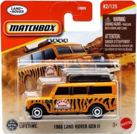 C0859  1:64 Tekli Arabalar 1966 Land Rover Gen 2 JBT05