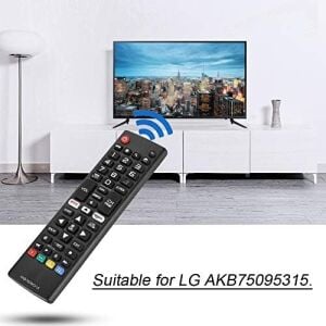 Sutinna Lg Televizyon Için Evrensel Tv Uzaktan Kumanda, Abs Yüksek Hassasiyetli Uzun Mesafe Akıllı Uzaktan Kumanda Yedek AKB75095315