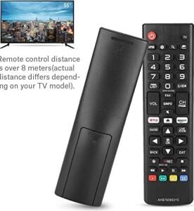 Sutinna Lg Televizyon Için Evrensel Tv Uzaktan Kumanda, Abs Yüksek Hassasiyetli Uzun Mesafe Akıllı Uzaktan Kumanda Yedek AKB75095315