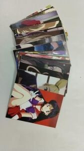 Anime Estetik Duvar Kolaj Seti - 50 Adet Sailor Moon, Demon Slayer ve Popüler Anime Temalı Fotoğraf Kartları, Otaku Manga Odası Duvar Dekoru, Genç Odası Poster Paketi (10X15 Cm)