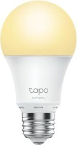 Tapo L510E 2-Pack , Ayarlanabilir Akıllı Wi-Fi Ampulü, 806 Lümen, E27 Duy, 8,3W, Enerji Tasarrufu, Amazon Alexa ve Google Home ile Çalışır, Kısılabilir Yumuşak Sıcak Beyaz, Hub Gerekmez