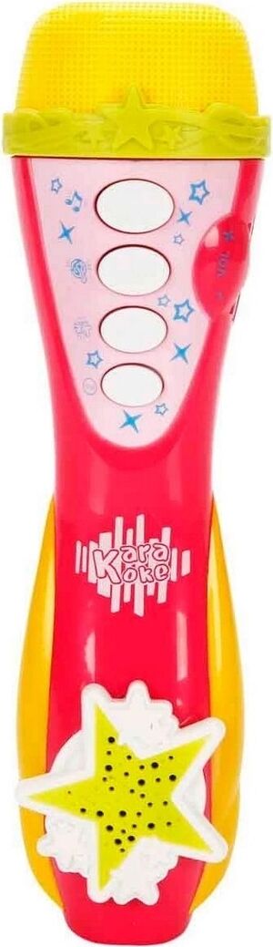 Pembe Karaoke Mikrofonu