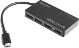 Dark Connect Master 4 Port USB Type-C Hub U31X4