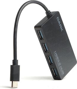 Dark Connect Master 4 Port USB Type-C Hub U31X4