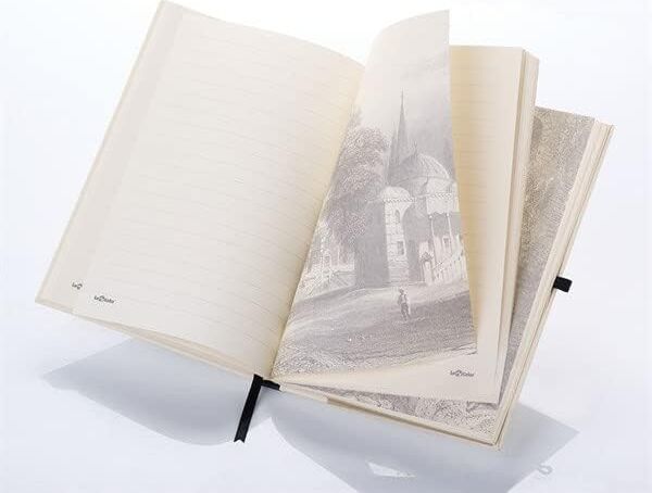 Eski Istanbul Journal Çizgili Lastikli Şark Kahvesi