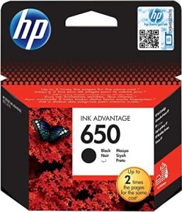 Hp 650 Siyah Mürekkep Kartuş 360 Sayfa (CZ101AE)