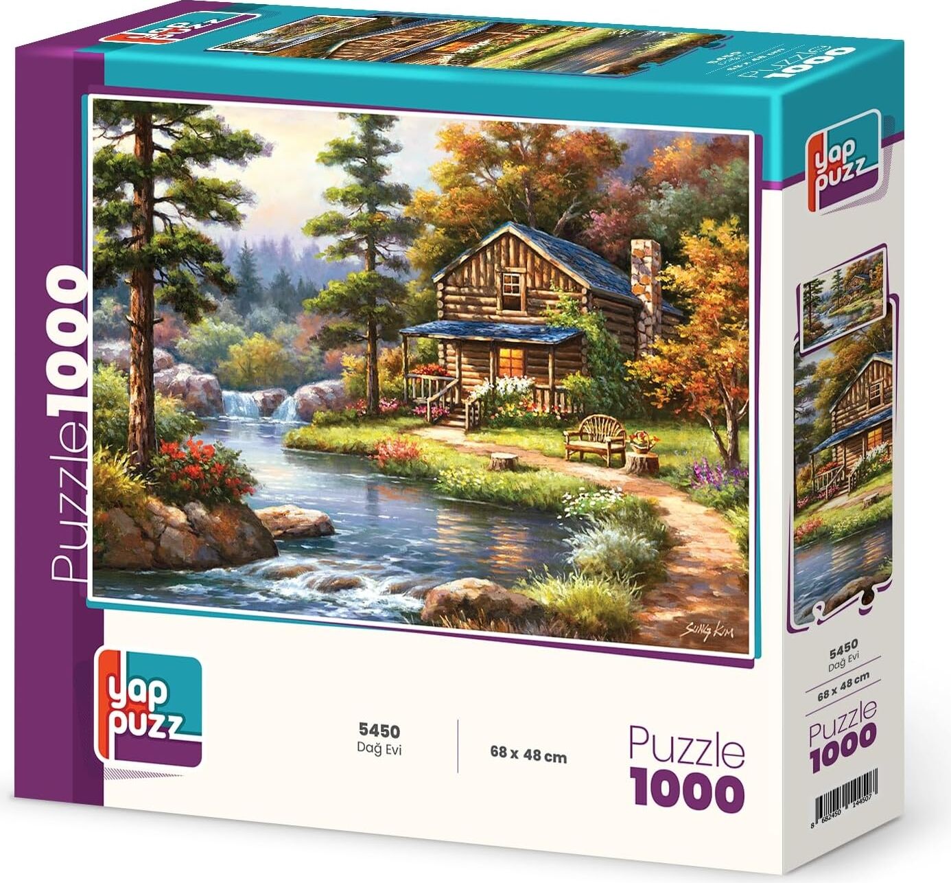 Dağ Evi 1000 Parça Puzzle
