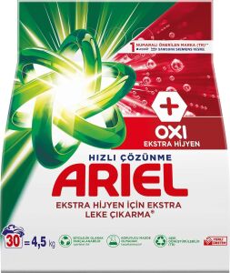 Oxi 4,5 kg Hızlı Çözünme Toz Çamaşır Deterjanı