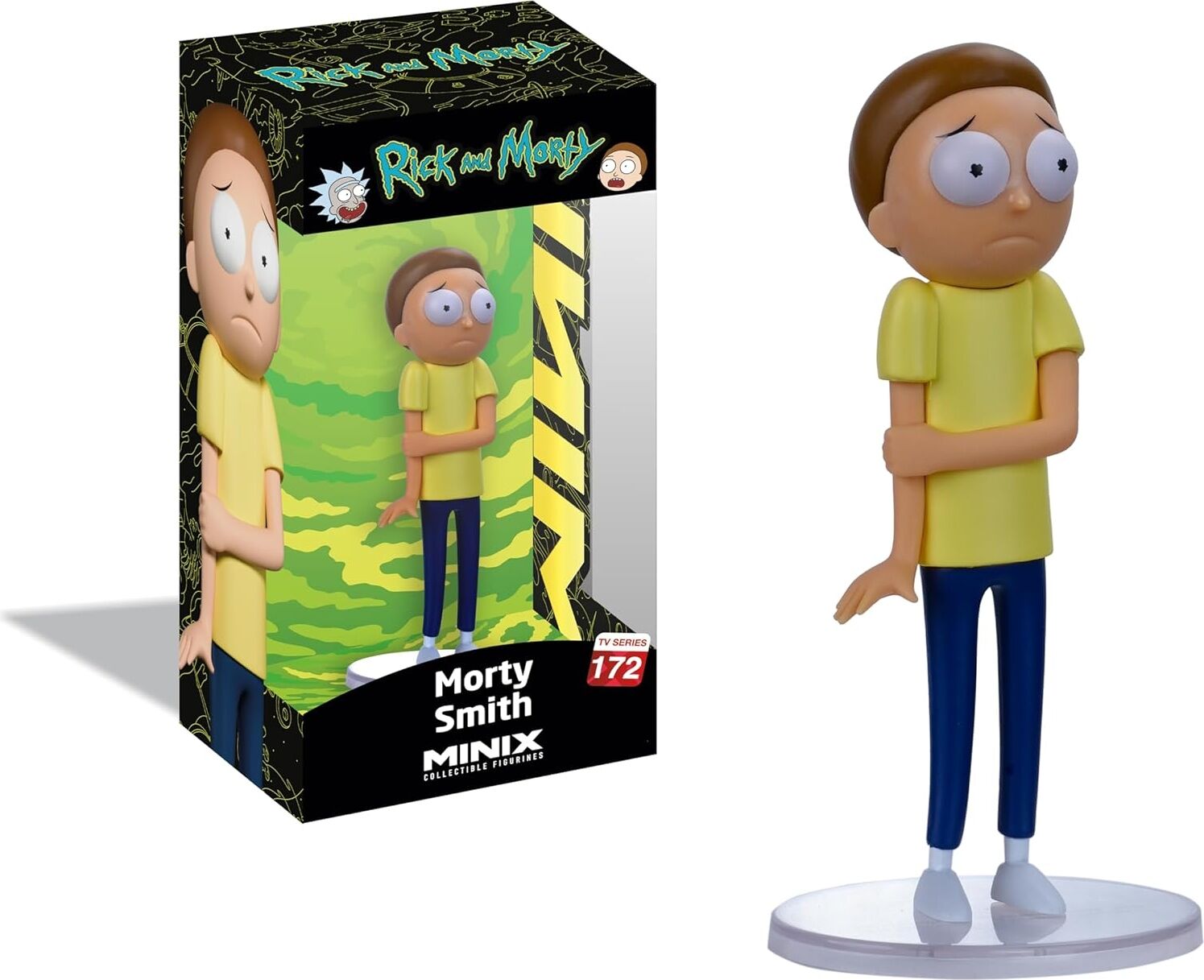 Mınıx - Tv Dizisi #172 - Rick And Morty - Morty - Koleksiyon Figürü 12CM