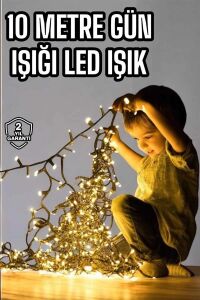 10 Metre Şerit LED Gün Işığı LED Işık Süsleme Parti Malzemesi Konsept