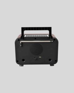 Solar Şarjlı Şömine Alev Efektli Bluetooth Hoparlör 7W Taşınabilir Ses Sistemi