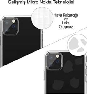 Apple iPhone Se 2020 ile Uyumlu Kapak 1mm Şeffaf Silikon Kılıf