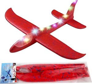 Eva Foam Işıklı Planör 37 cm - 2195BŞL - 1 Adet Stokta Olan Renk Gönderilir