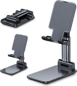 HT-2121 Katlanabilir Telefon ve Tablet Standı Ayarlanabilir Taşınabilir Elektronik Cihaz Standı