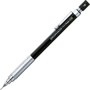 PG605-A Graph 600 Pentel PG605-A (0.5 Mm) Teknik Çizim ve Yazı Için Mekanik Kurşun Kalem, Orijinal Kutusunda