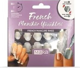 IMM219.022 French Manikür Yüzükleri Klasik Model