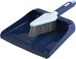 Casabella Wayclean Elde Taşınabilir Açılı, Orta, Grey Dustpan ve Fırça Seti, Green ve Taupe